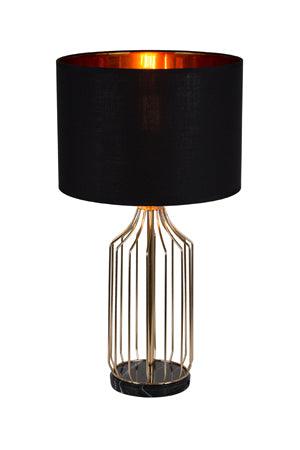 Sinatra T/Lamp 330mm Brass/Black - Livestainable.co.za