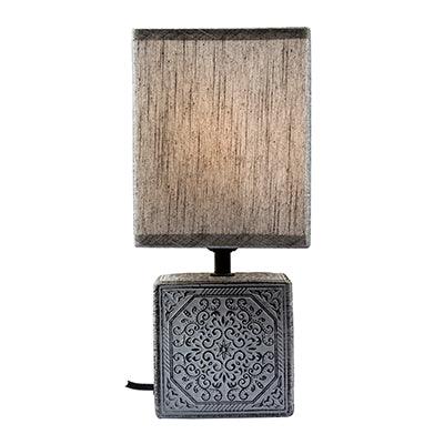 Maderia Table Lamp Black/Grey E27 1x40w - Livestainable.co.za