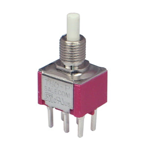 Push Button Switch Dpdt On Mom Pcb P8702 F4 Cq E H Z54