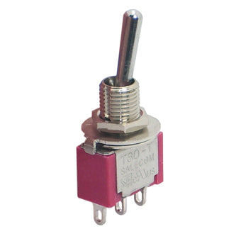 Mini Toggle Switch Spdt On On 3 A 250 Vac Solder Tags T80 T 8013 Sebqhz54