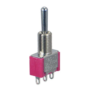 Mini Toggle Switch Spdt (On) Off (On) Sol T8014 A Sebq H Z54