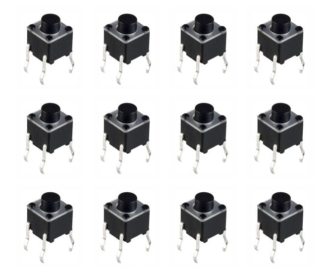Pcb Tactile Switch 6x6 H=5.0 1 K/Bag Kfc A06 5.0