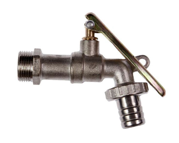 Chrome Plated Lockup Bibcock 20