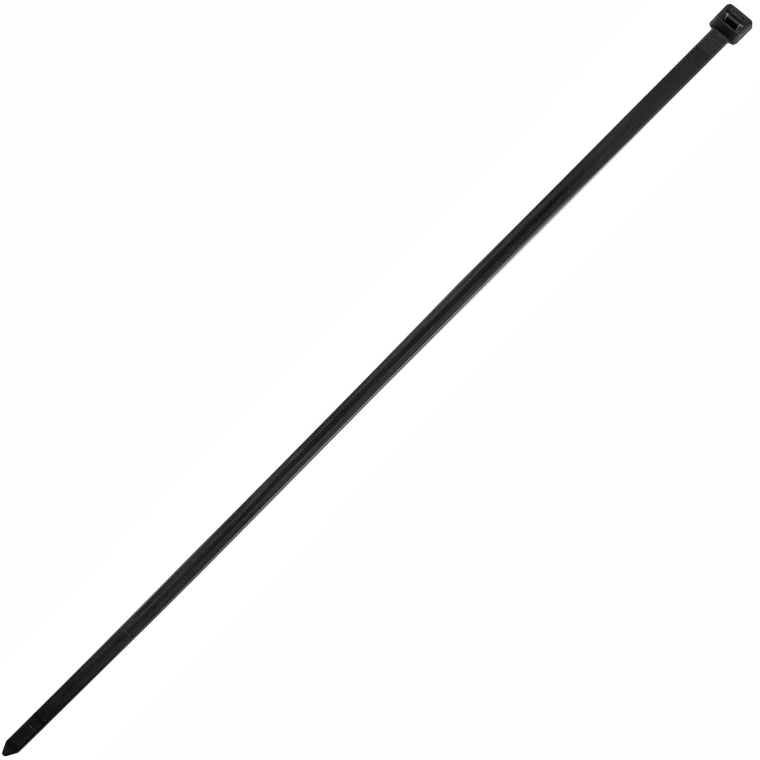 Nylon Cable Ties 7.6 Mm X 400 Mm Black 100 Pc - Livestainable.co.za