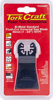 Quick Change Flush Cut Universal Saw Blade 45 Mm(1 3/4')18 Tpi - Livestainable.co.za