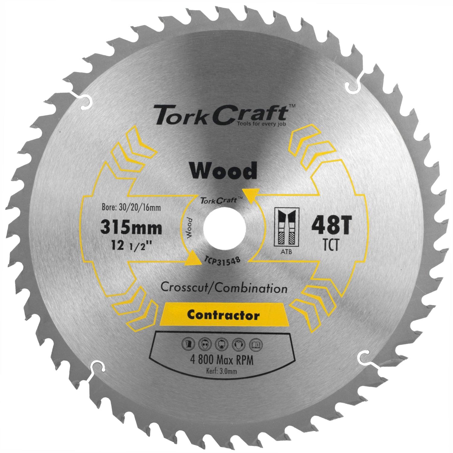 Blade Contractor 315 Mm X 48 T 30 Mm Bore Circular Saw Tct - Livestainable.co.za