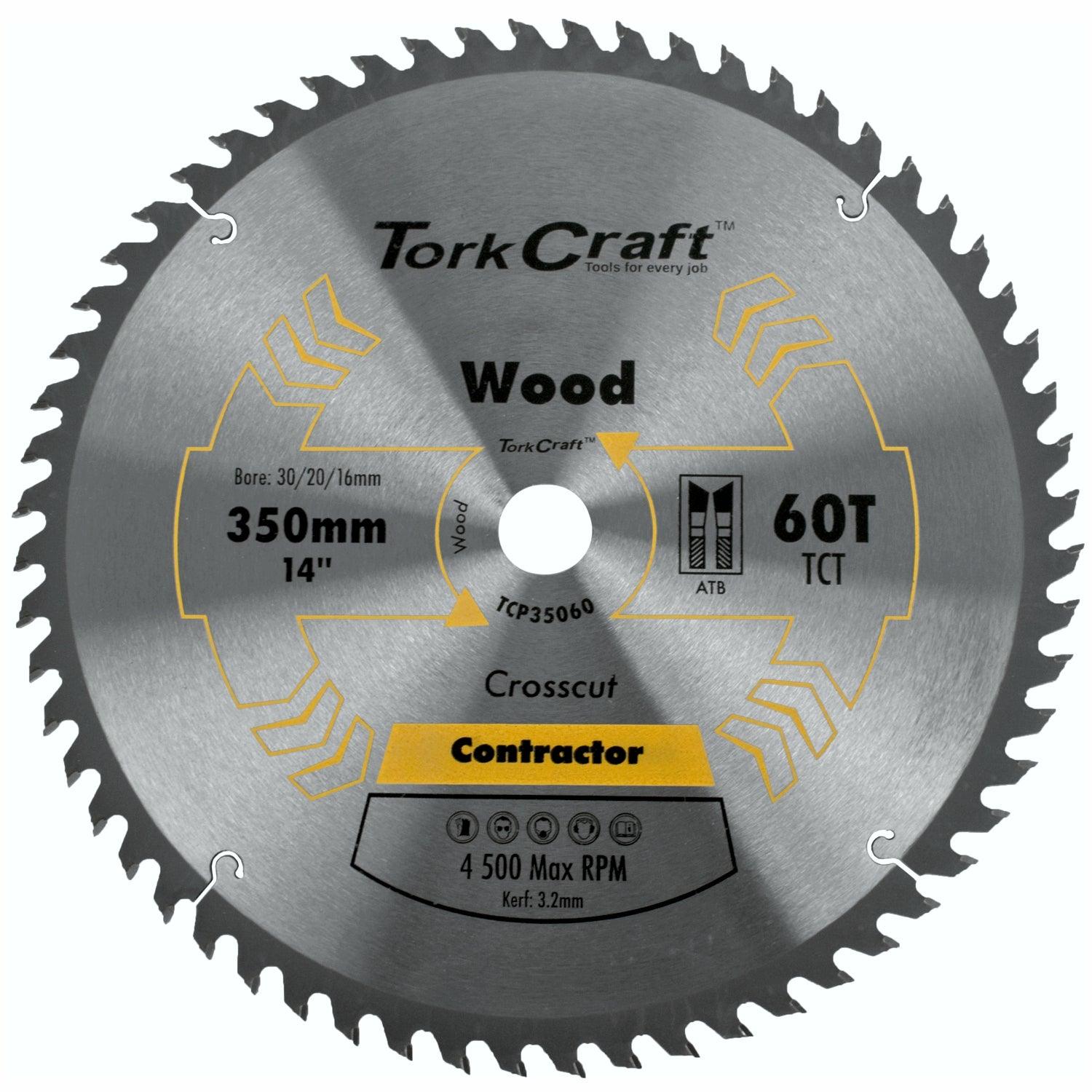 Blade Contractor 350 X 60 T 30 Circular Saw Tct - Livestainable.co.za