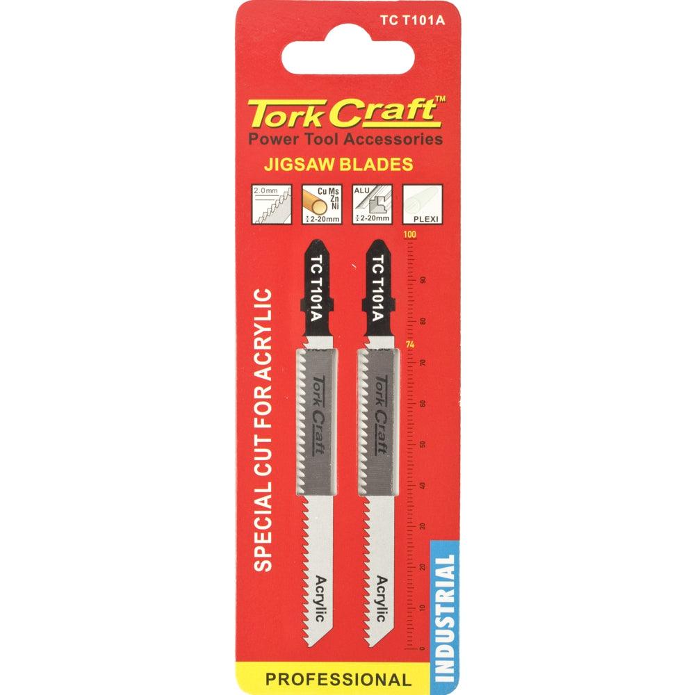 T Shank Jigsaw Blade For Acrylic 2.0 Mm 12 Tpi 100 Mm 2 Pc - Livestainable.co.za