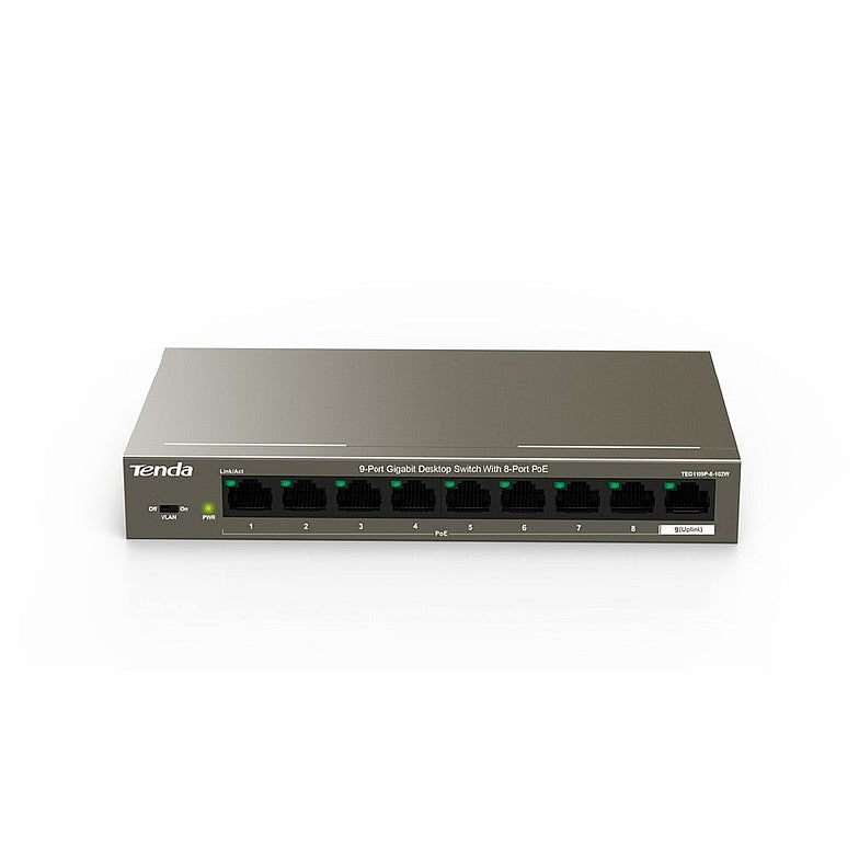 Tenda Switch 8 Port GB 1UP/L