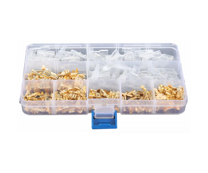 Assortment Of Quick Connect Brass Terminals 270 Pcs Br