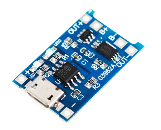 Micro Usb B Lithium Battery Charger Module 1 A Tp4056 Usb B