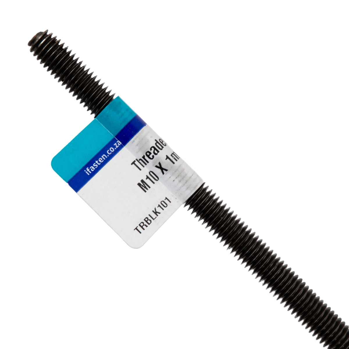 Ifasten Threaded Rod M10 Black 10 Mm X 1000 Mm