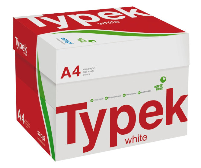 A4 Blank White Page 2.5 K/Sheets Typek A4 Box