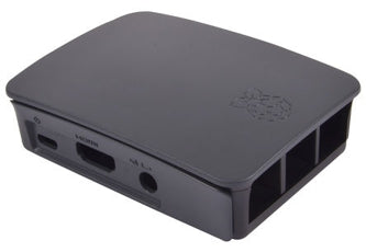 Abs Enclosure Black For Raspberry Pi 3 B Tzt 241 Aab 01