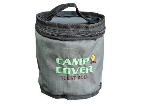 Camp Cover Toilet Roll Holder Ripstop Single 1 Roll Charcoal - Livestainable.co.za