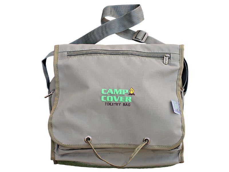 Camp Cover Toiletry Bag Ripstop Khaki - Livestainable.co.za