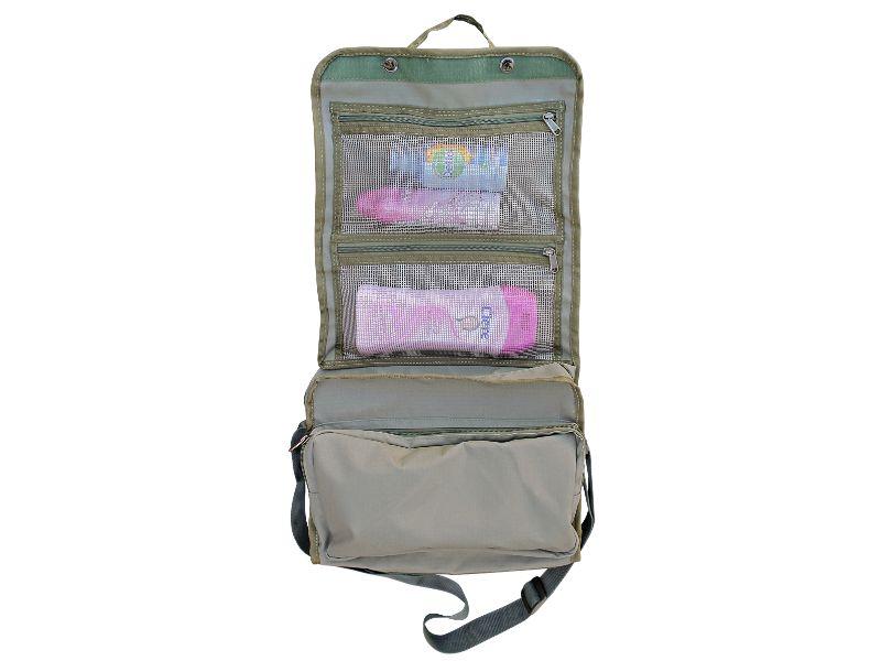 Camp Cover Toiletry Bag Ripstop Khaki - Livestainable.co.za