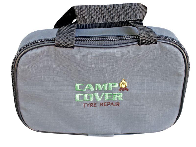 Camp Cover Tyre Repair Kit Bag Ripstop Charcoal - Livestainable.co.za