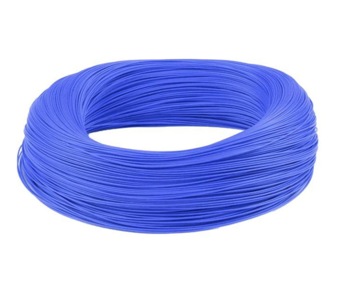 Wire Solid Tinned Od=1.6 Mm Blue 610 M/Rolls Ul1007 Solid Awg22 Blue
