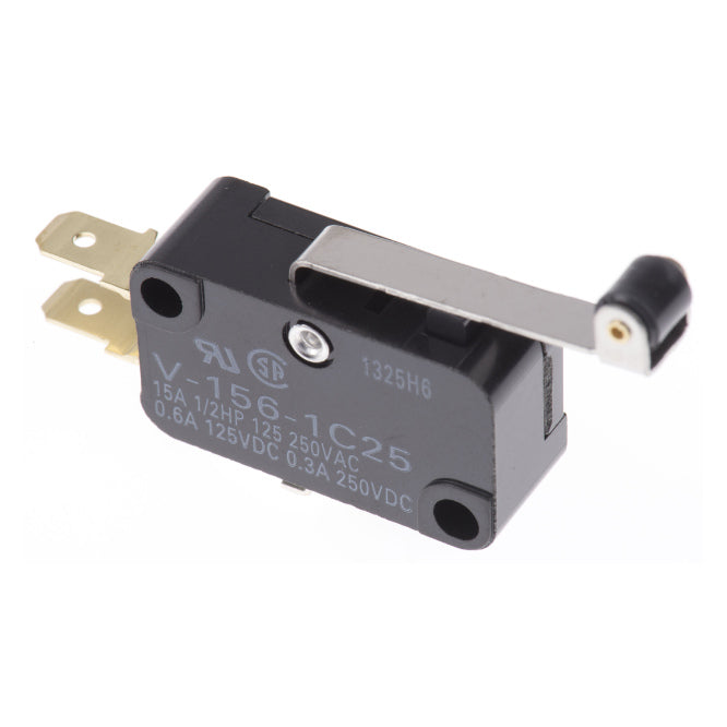 Mini Micro Limit Switch 15 A Lever/Roll 34mm V 156 1 C25