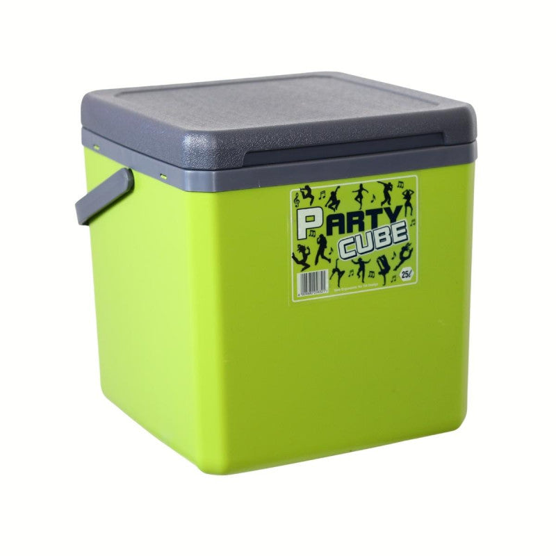 Party Cube Cooler Box 25 L Lime