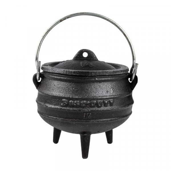 Bestduty Pot 3 Leg Oil Cured C/I No.1/4 0.7 L 1.6 Kg