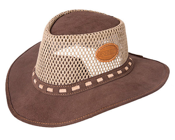 Rogue Hat Breezy Airhead Canvas Mesh Choc Xl