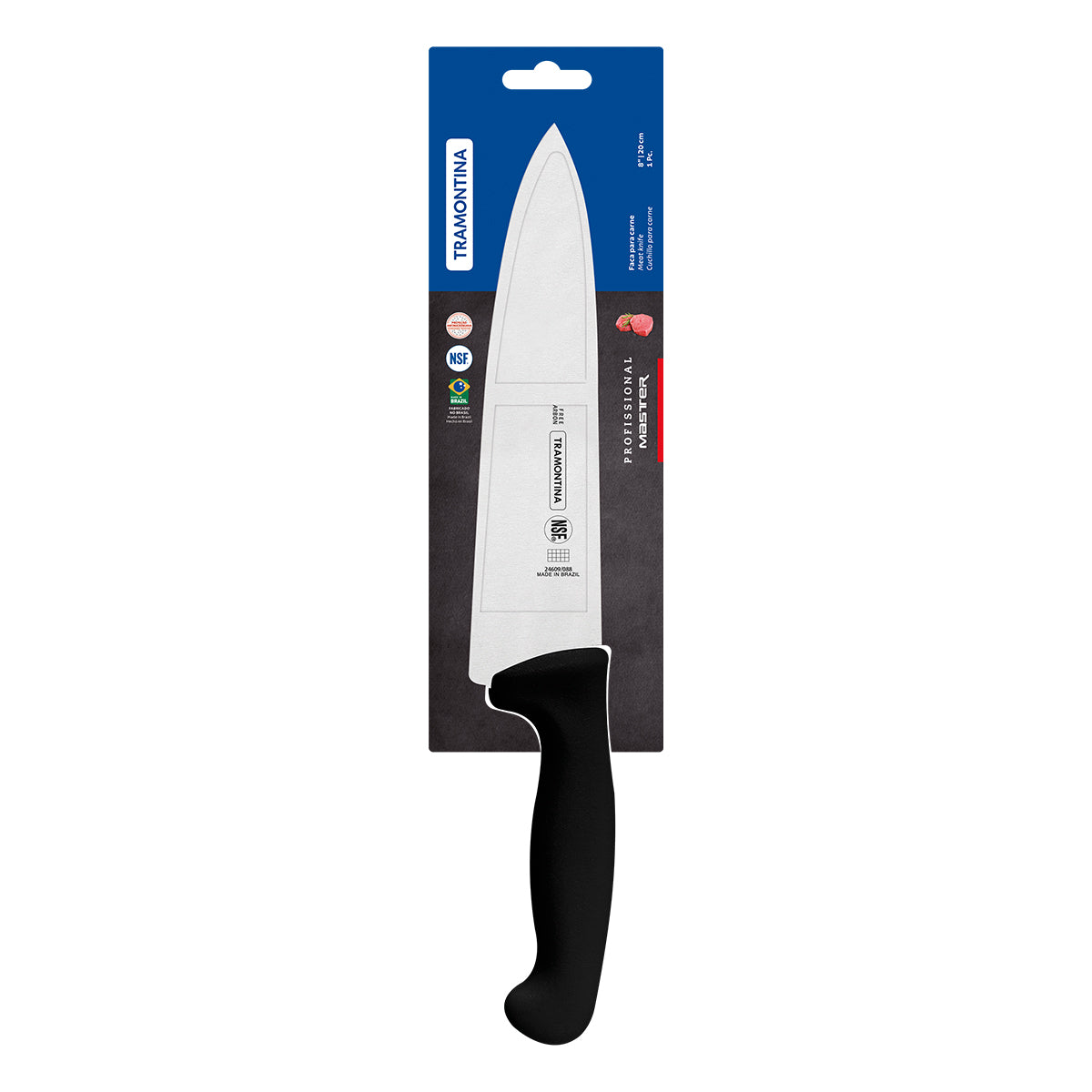 Tramontina Professional Butcher Knife 20 Cm Blk Bp