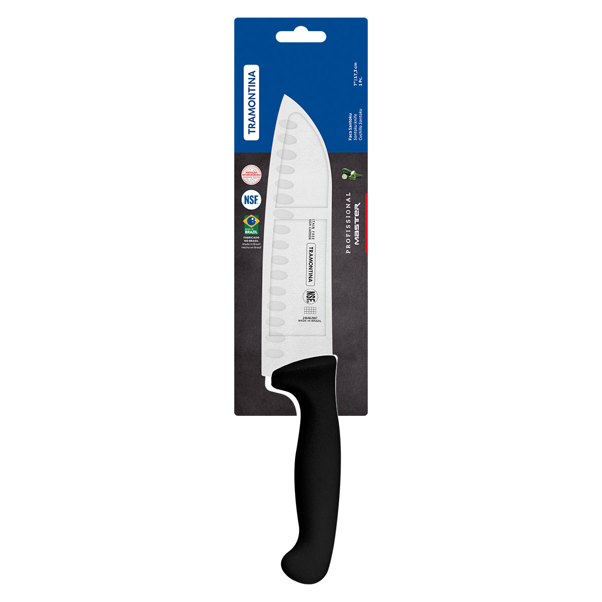 Tramontina Professional Cooks Knife 18 Cm Blk Bp