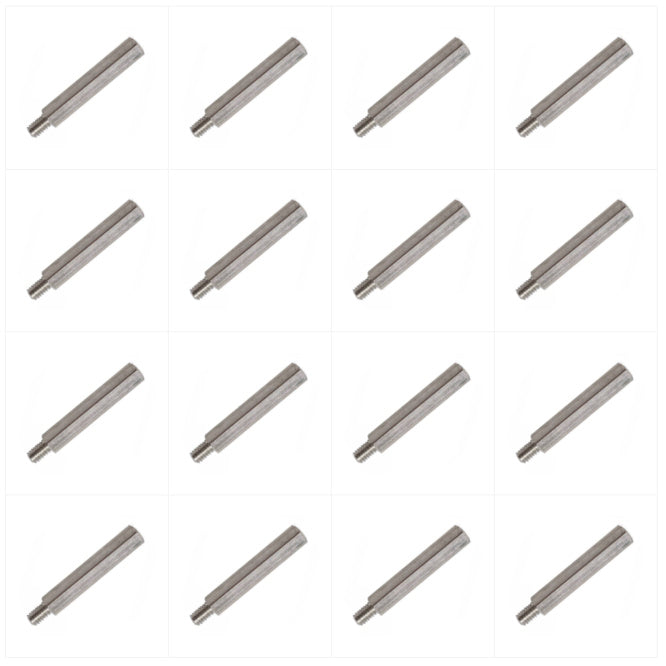 Nickel Metal Spacer Mal Fem M3x20x6mm 1 K/Bag Mf3 X20 / V6256 G