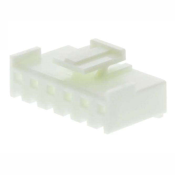 Connector Housing 6 W P=3.96mm Vhr 6 N