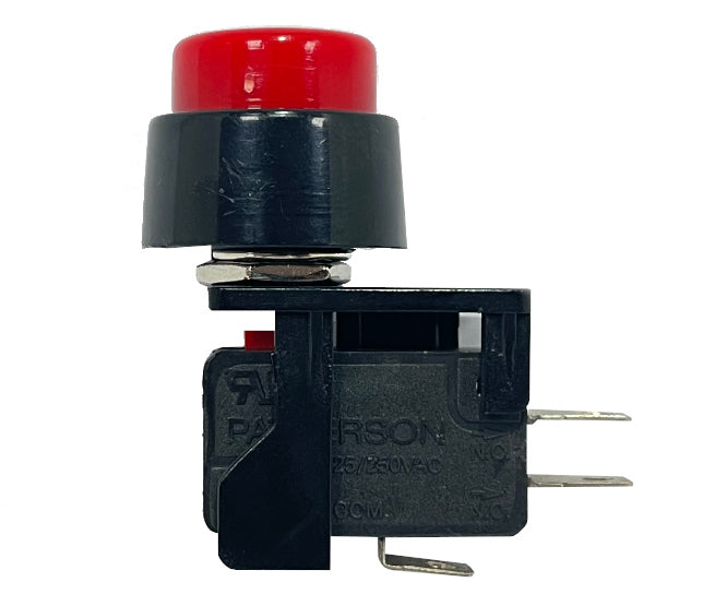 Mini Micro Limit Switch P/But 24mm Red Vps 62 R C1