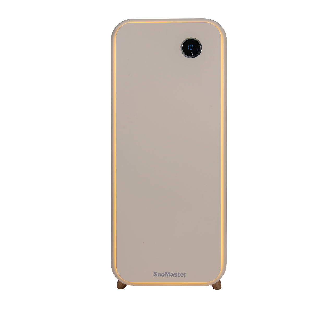 SnoMaster - 14 Bottle Solid Door Single Zone Retro Wine Cooler - Cream (VT-19DCPRO) - Livestainable.co.za