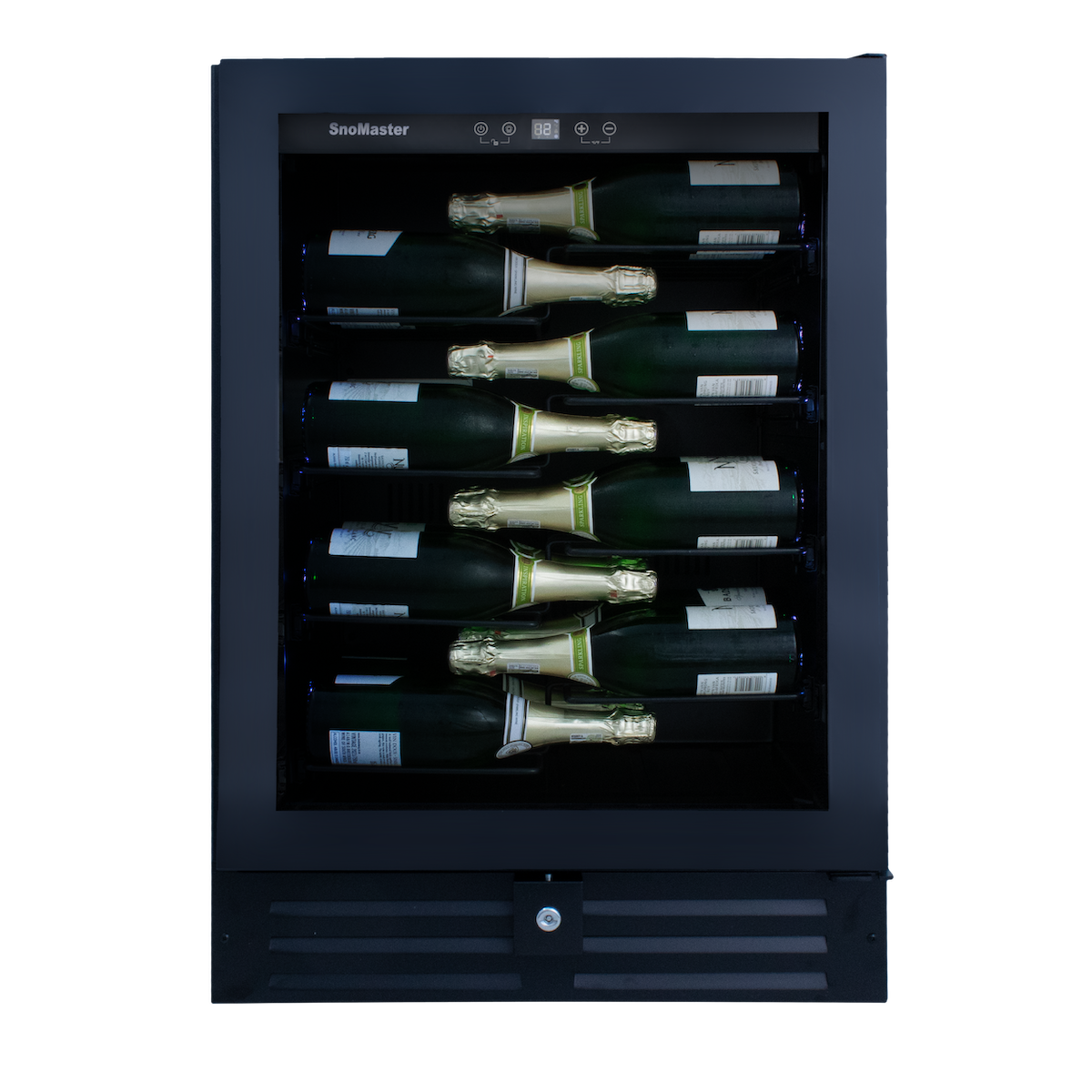 SnoMaster - 40 Bottle Single Zone Champagne Cooler (VT-41W) - Livestainable.co.za