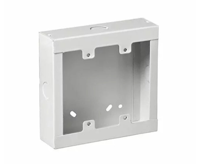 4x4" / 100x100mm Surface Mount Wall Box Metal Closed Back Vtr 4/4.C