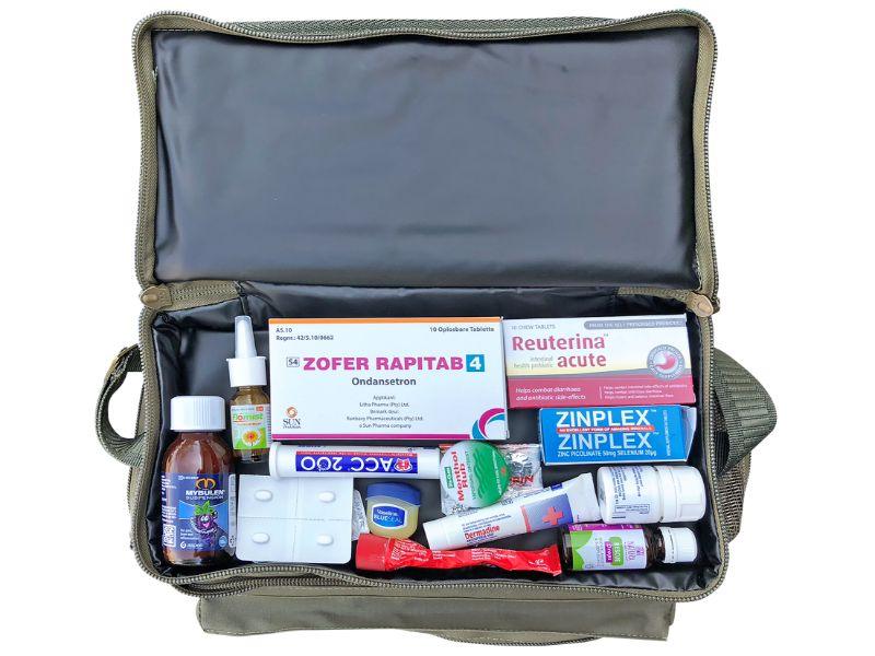 Camp Cover Vanity Bag Ripstop Khaki - Livestainable.co.za