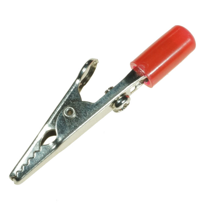 Crocodile Clip Red With 4mm Banana Socket Entry Wd031 Rd