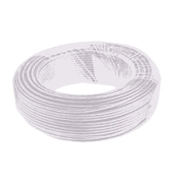 Wire M/S Csa=0.34 O=2.4 White 610m Reel Ul1015 Str Awg22 Wh