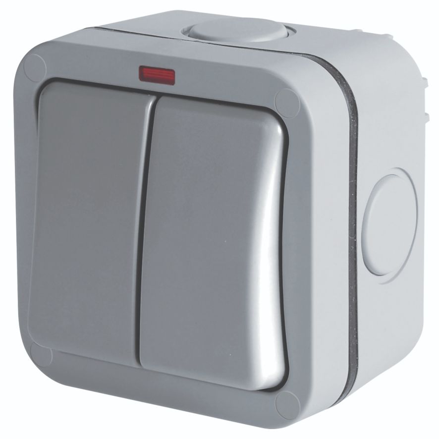 Ip66 Double 2 Way Outdoor Switch