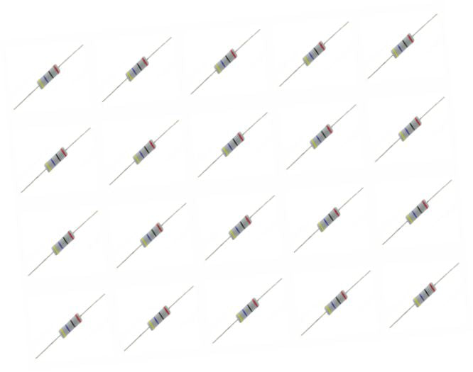Resistor 5 W Round W/W 5% 0 E33 500/Bag Knp5 Ws 0 E33 J Bp