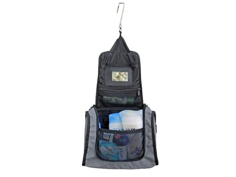 Camp Cover Wash Bag Safari Ripstop Charcoal - Livestainable.co.za