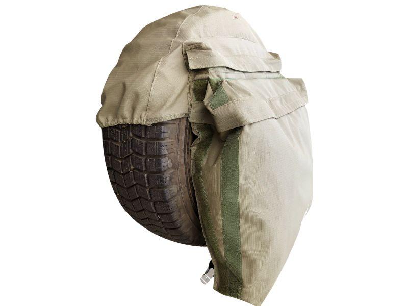 Camp Cover Wheel Bin Safari Ripstop Large Khaki - Livestainable.co.za