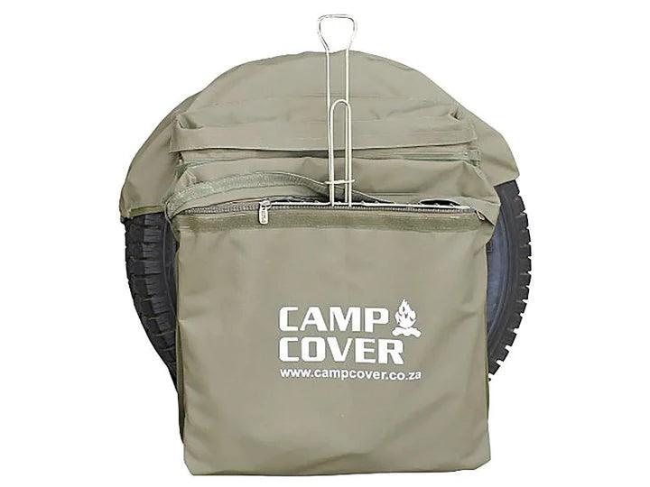 Camp Cover Wheel Bin Safari Extra Large Khaki - Livestainable.co.za