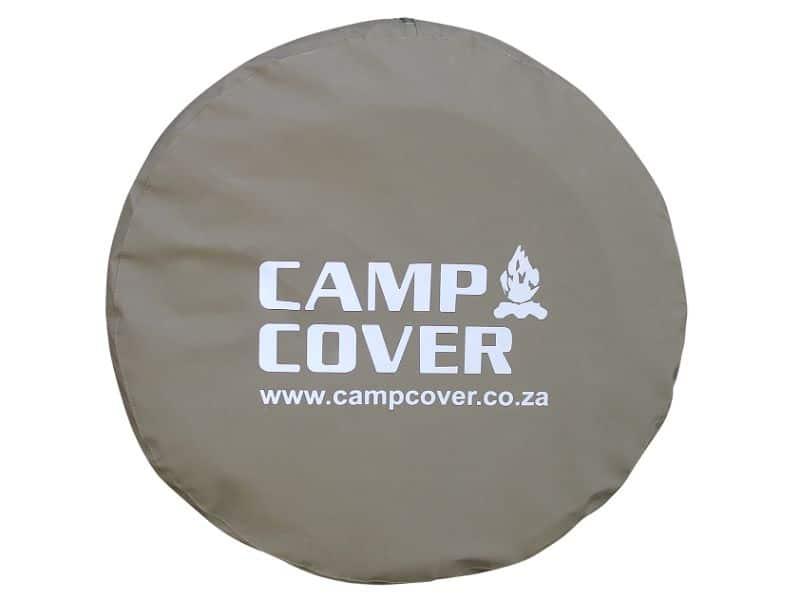 Camp Cover Wheel Cover Ripstop Large Khaki - Livestainable.co.za