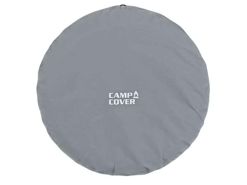 Camp Cover Wheel Cover Ripstop Large Charcoal 83cm - Livestainable.co.za
