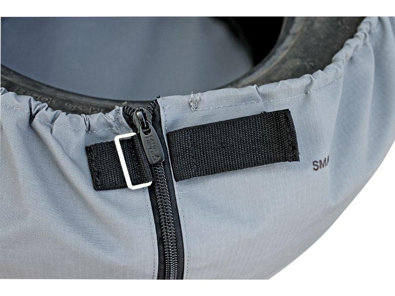 Camp Cover Wheel Cover Ripstop Large Charcoal 83cm - Livestainable.co.za