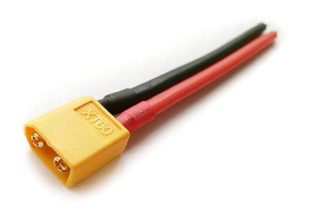 Battery Connector Plug / Male W/Wires Xt60 P+W