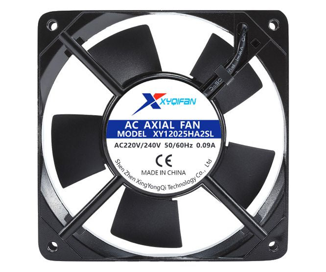 220 V Axial Fan 120sqx25mm Sleeve 58 Cfm Leads Xy12025 Ha2 Sl