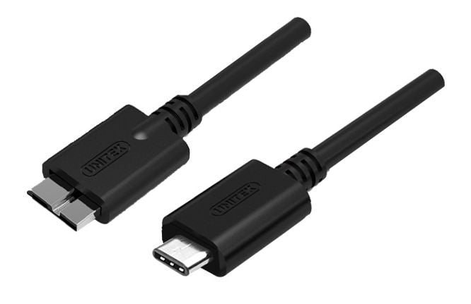 1 M, Usb3.0 Type C (M) To Micro B (M) Y C475 Bk