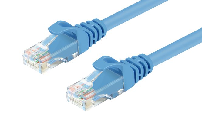 Cat6 Utp Network Lead Rj45 Rj45 Blue 1:1 1 M Y C809 Abl